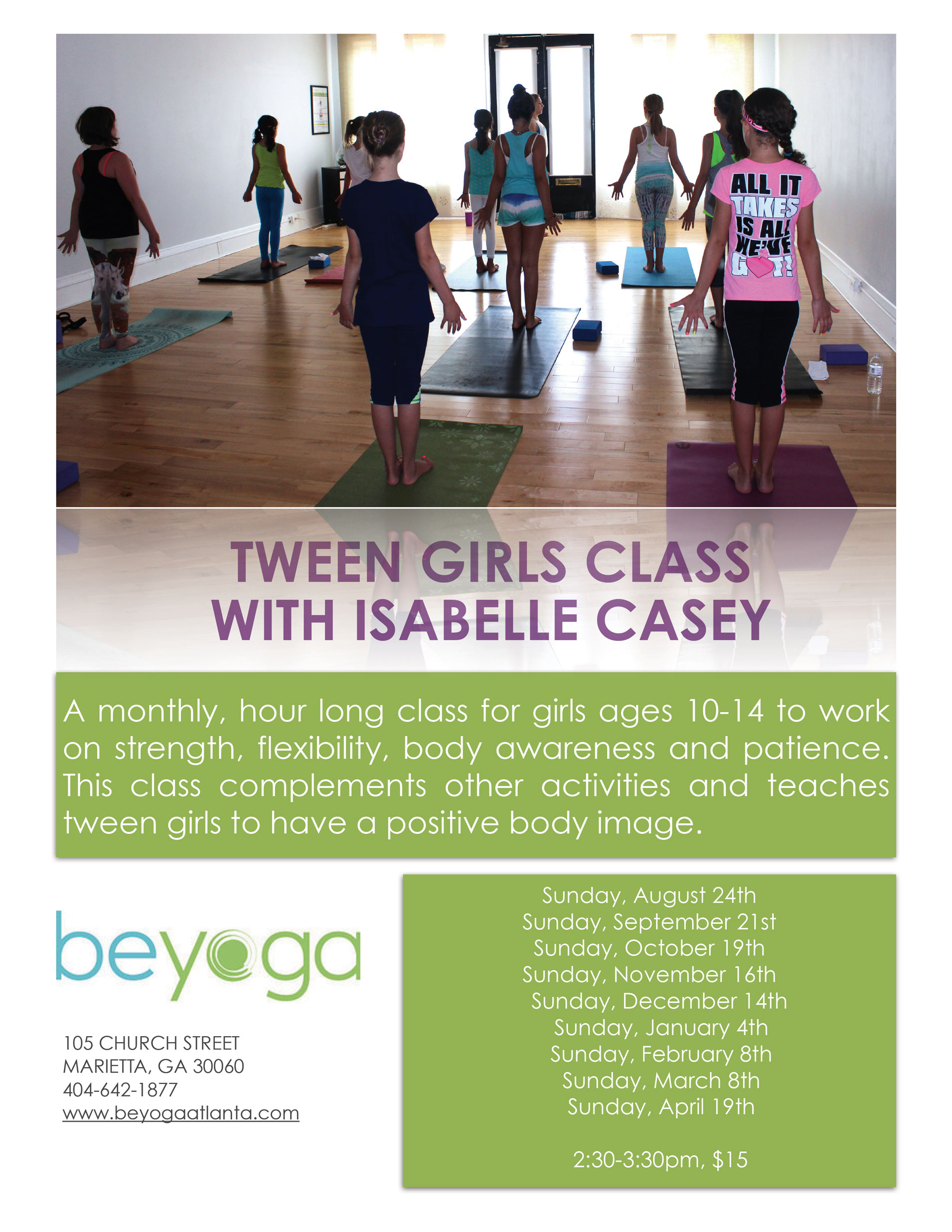 Isabelle-Marie_Tween-Girls-Class-Series-Flyer